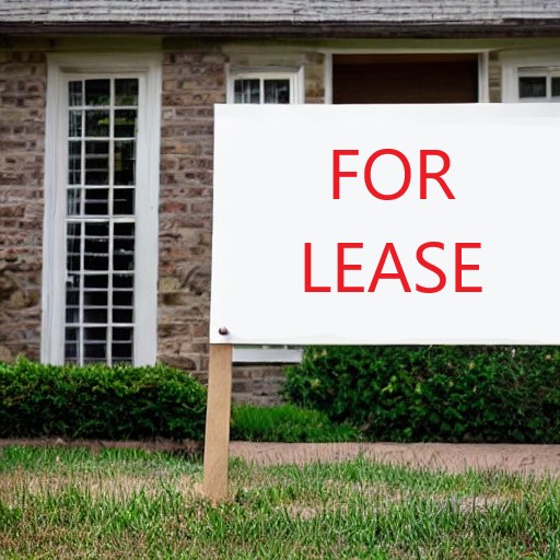 for lease sign
